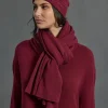 Accessoires-Lauren Vidal BONNET EN MAILLE NORA Grenade