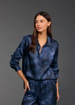 Chemises & Blouses-Lauren Vidal CHEMISE IMPRIMÉE CRISTINA Lune