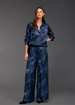 Chemises & Blouses-Lauren Vidal CHEMISE IMPRIMÉE CRISTINA Lune