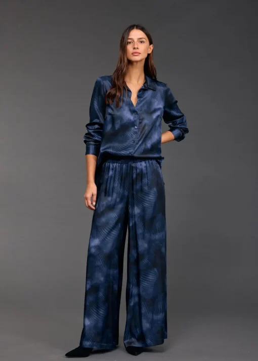 Chemises & Blouses-Lauren Vidal CHEMISE IMPRIMÉE CRISTINA Lune
