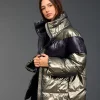 Vestes & Manteaux-Lauren Vidal DOUDOUNE BICOLORE OWEN Mordore
