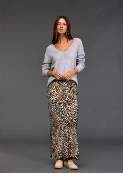 Robes & Jupes-Lauren Vidal JUPE IMPRIMÉE JAD