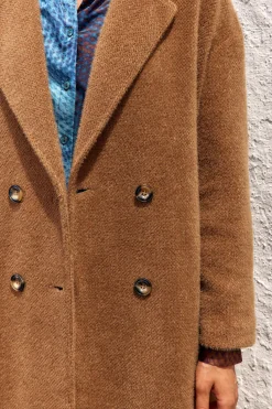 Vestes & Manteaux-Lauren Vidal MANTEAU FLUIDE PABLO Havane