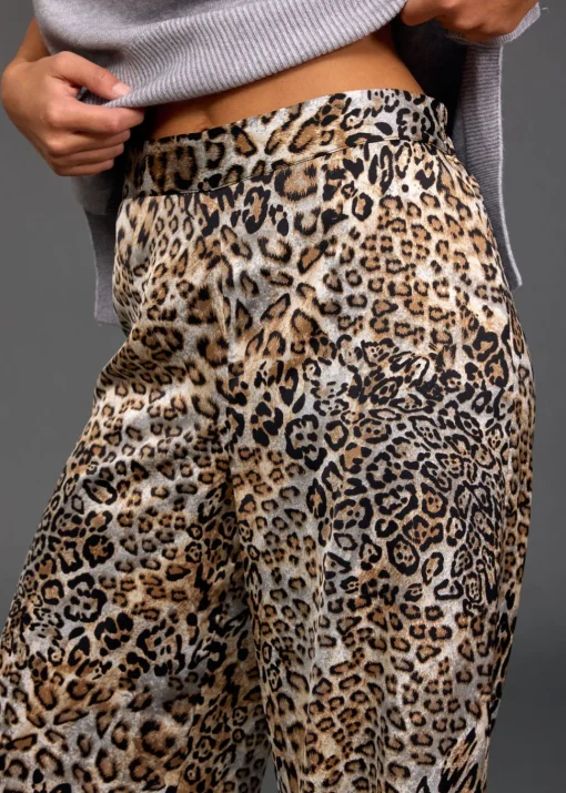 Pantalons-Lauren Vidal PANTALON FLUIDE IMPRIMÉ PAT Wild