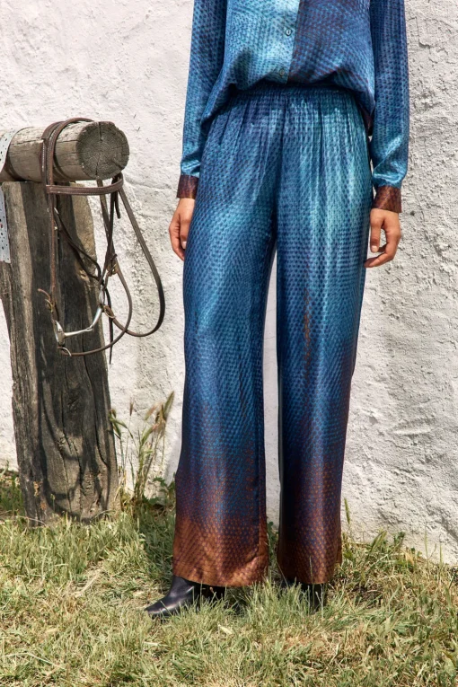 Pantalons-Lauren Vidal PANTALON IMPRIMÉ DÉGRADÉ SERENA Sunday