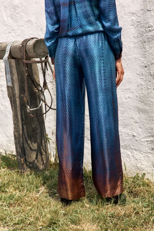 Pantalons-Lauren Vidal PANTALON IMPRIMÉ DÉGRADÉ SERENA Sunday