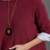 Pulls & Gilets-Lauren Vidal PULL ENCOLURE BATEAU VINCI Grenade