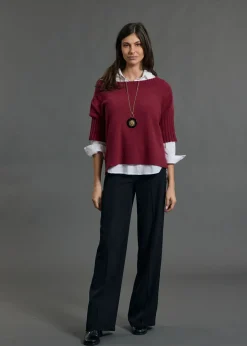 Pulls & Gilets-Lauren Vidal PULL ENCOLURE BATEAU VINCI Grenade
