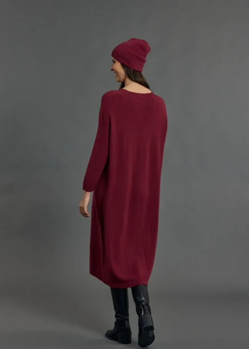 Robes & Jupes-Lauren Vidal ROBE AMPLE EN MAILLE NOUNE Grenade