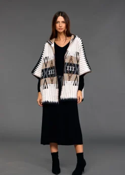 Robes & Jupes-Lauren Vidal Robe ample en maille Noune Noir