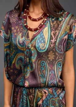 Tops-Lauren Vidal TOP IMPRIMÉ BAFFI Lutetia