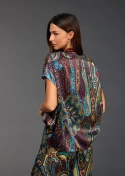 Tops-Lauren Vidal TOP IMPRIMÉ BAFFI Lutetia