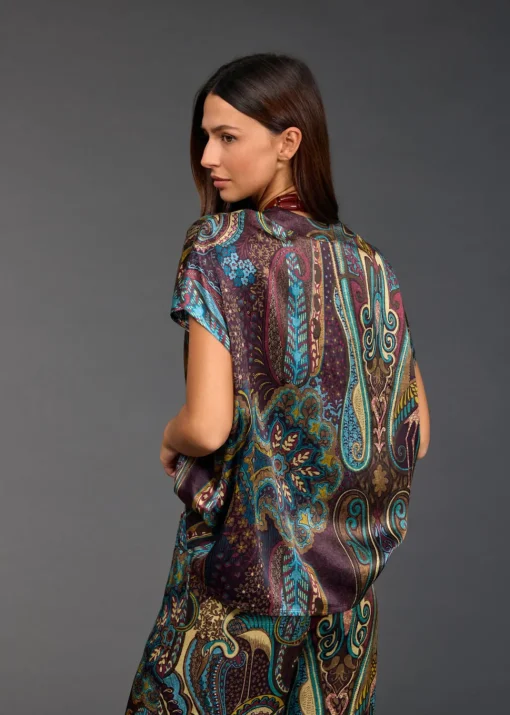 Tops-Lauren Vidal TOP IMPRIMÉ BAFFI Lutetia