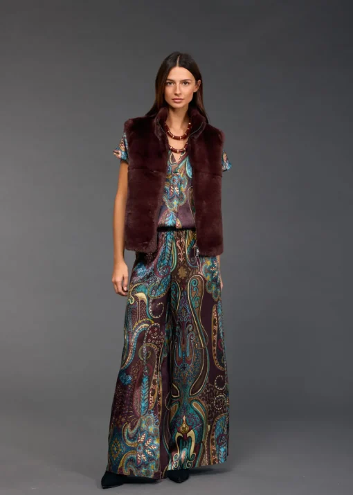 Tops-Lauren Vidal TOP IMPRIMÉ BAFFI Lutetia