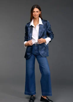 Vestes & Manteaux-Lauren Vidal VESTE BLAZER IMPRIMÉ TESS Lune