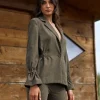 Vestes & Manteaux-Lauren Vidal VESTE BLAZER VASTO Bronze